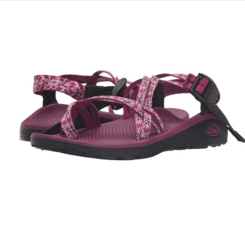 Chaco Z/Cloud X2 Women's Sandals Outdoor Hiking Burgundy - Size 6